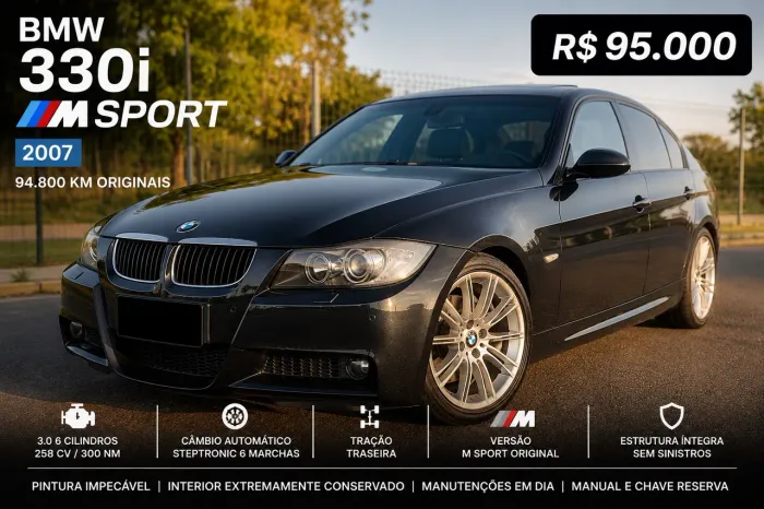 BMW 330I A Motorsport 4P 2007