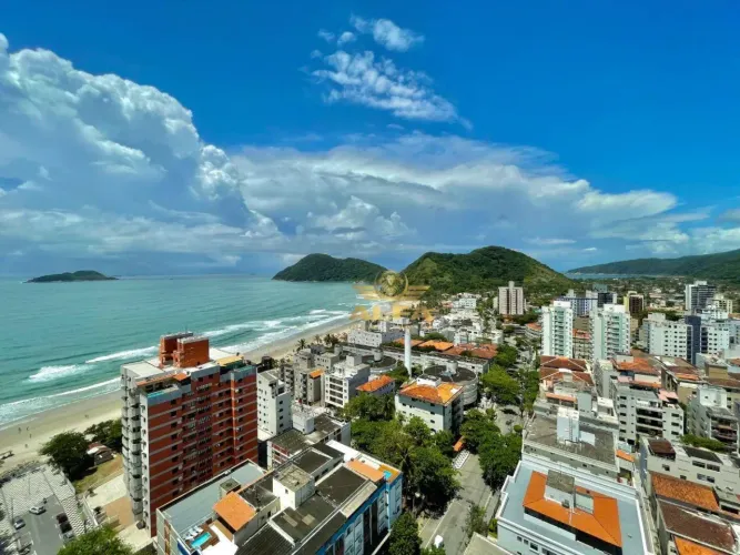 Apartamento à venda na praia do Tombo | Alfa imóveis Guarujá.