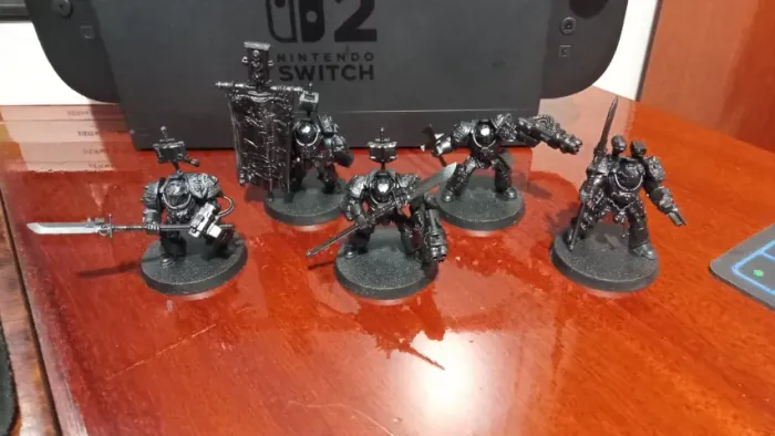 Grey Knights Terminator-Paladins. Warhammer 40k. Original. Set 04.
