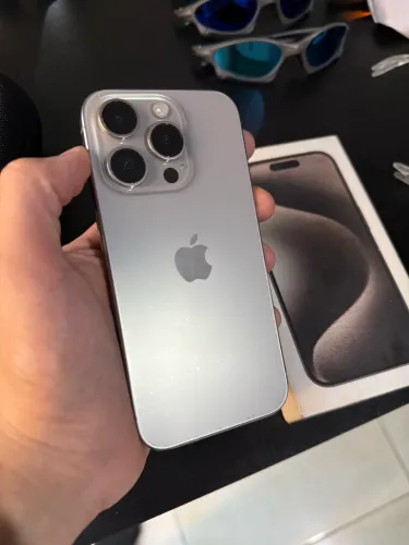 iPhone 15 Pro 128GB com Caixa e Nota ? Todo Original
