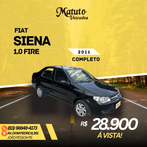 Fiat Siena 1.0/ EX 1.0 MPI Fire/ Fire Flex 8V 2011