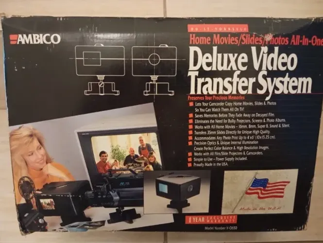 Antigo equipamento de telecinagem