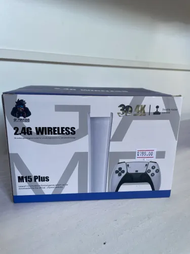 Console Game Stick M15 Plus 4K 2.4G Wireless