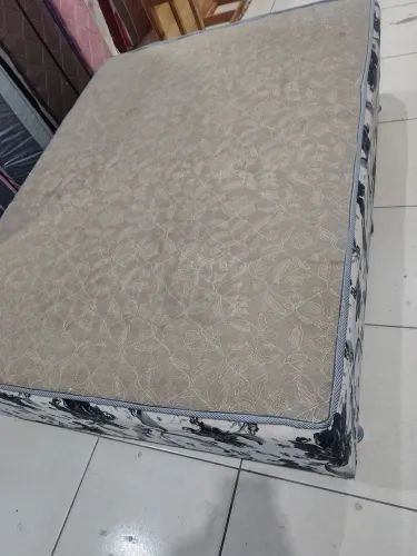 CAMA BOX CASAL DE ESPUMA USADO R$280 ENTREGA GRÁTIS 