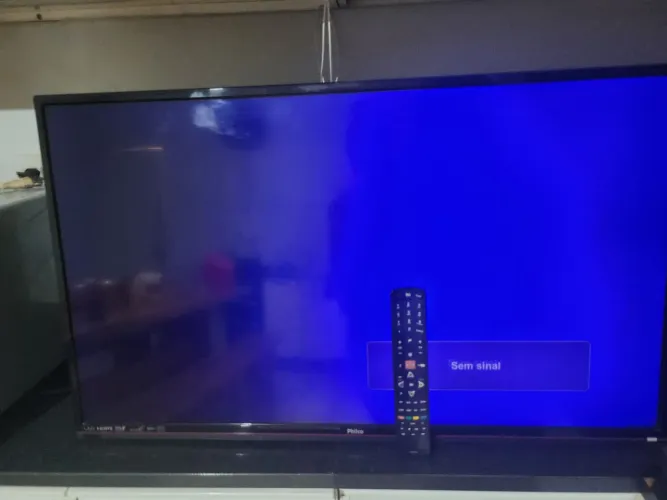 smart tv LED HDMI 32 polegadas com controle remoto original para retirada de peças