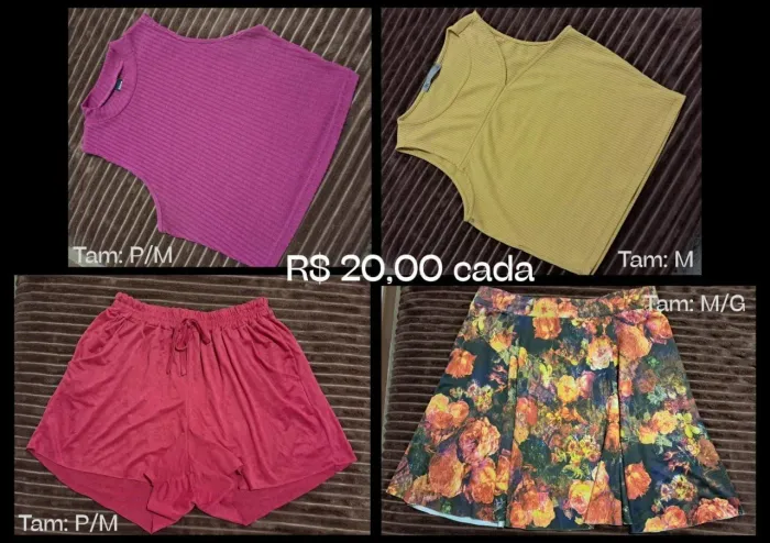 Desapegos - Roupas em estado de novo
