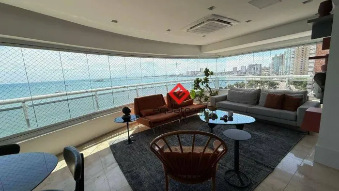 Apartamento de luxo na Av. Beira Mar | Porteira fechada | 4 suítes à venda, 350 m² por R$ 