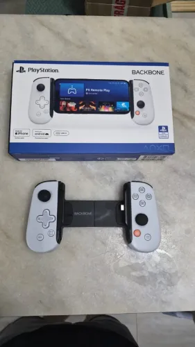 Controle Para Celular Backbone One Playstation Edition Usb-c Branco