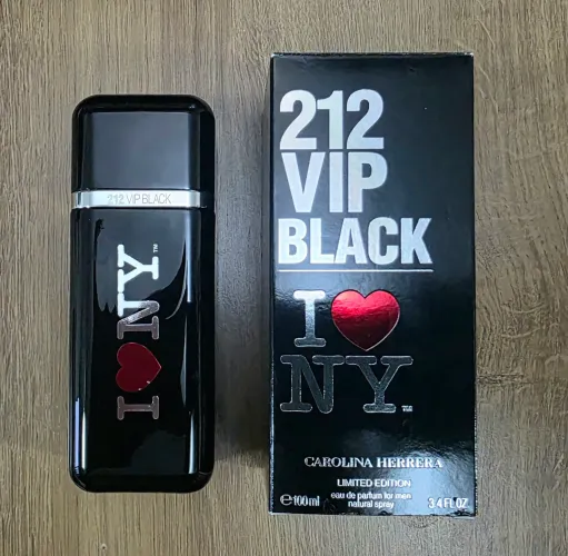 Perfume 212 Vip Men Black I Love NY Carolina Herrera