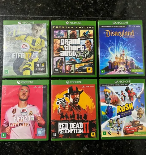 Jogos de Xbox One - Mídia Física