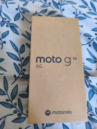 Motorola G35 sem uso