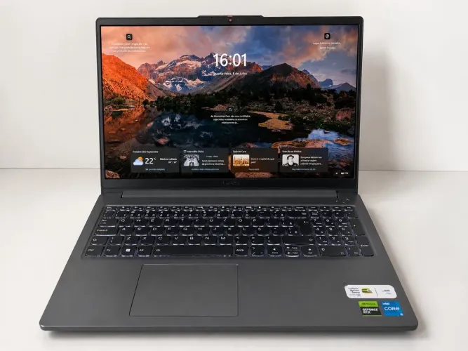Notebook Gamer Lenovo LOQ-e i5-12450HX | RTX 3050 6GB | 16GB RAM | SSD 512GB | 144Hz