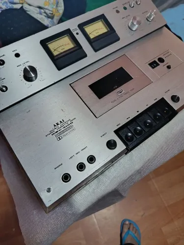 Tape deck Akai GXC 310 D raridade funcionando