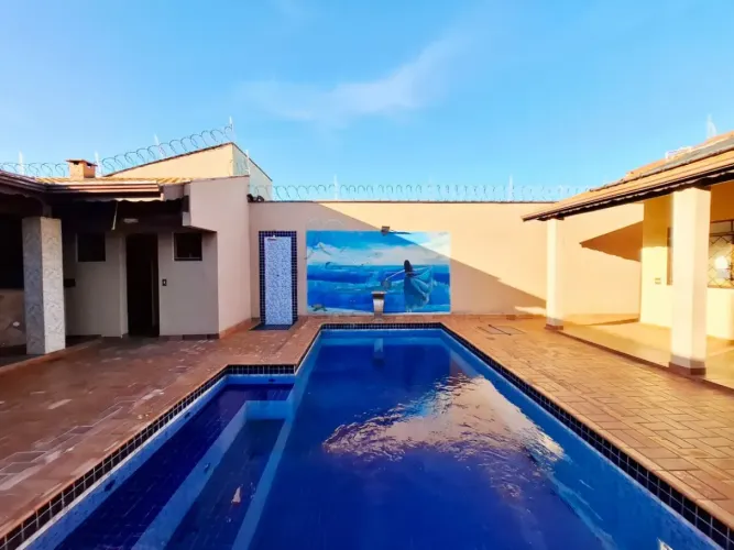 Área de lazer mobiliada de 82m² com piscina à venda - Parque das Figueiras
