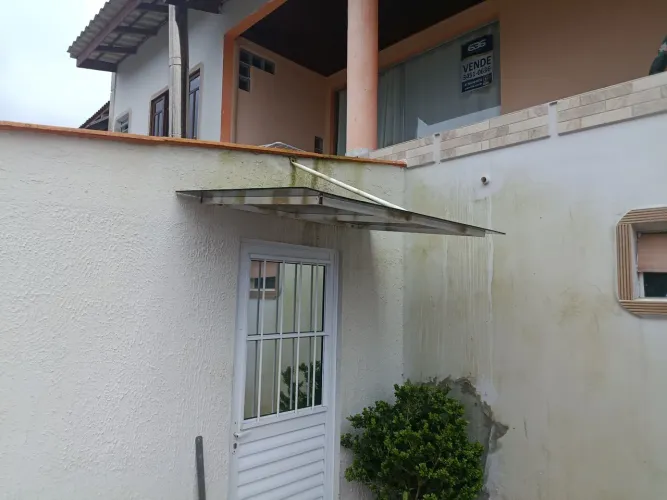 Toldo de policarbonato 1x1,42