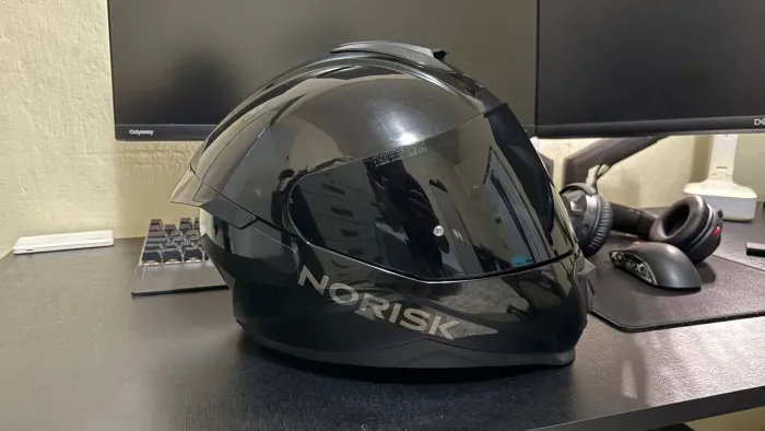 Capacete Norisk Razor Black Completo - Tam. 60