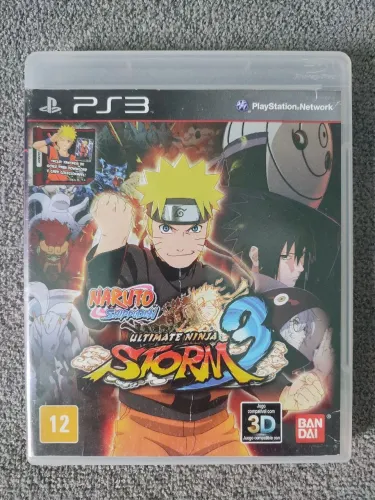 Naruto Shippuden Ultimate Ninja Storm 3 PS3 (R$ 60 é o valor para venda local sem Olx pay)