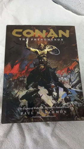 Livro conan o bárbaro The phenomenon