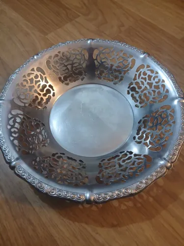 Fruteira de Inox Wolf Antiga