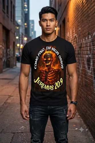 Camisetas cristãs estampas exclusivas 