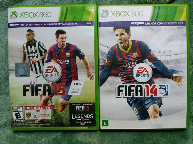 FIFA 15 e 14 original XBOX 360