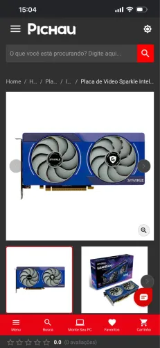 Placa de vídeo Intel Arcb570