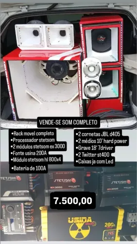 Vende-se Som Completo 