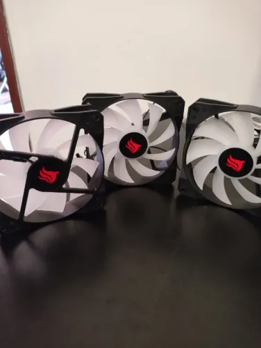 Kit 3 Ventoinhas RGB