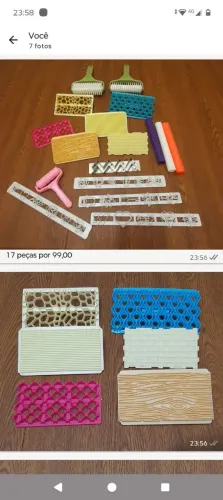 Materiais de confeitaria