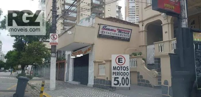 Terreno à venda, 460 m² por R$ 3.100.000 - Gonzaga - Santos/SP
