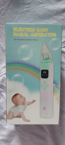 ASPIRADOR NASAL ELÉTRICO BEBÊ 