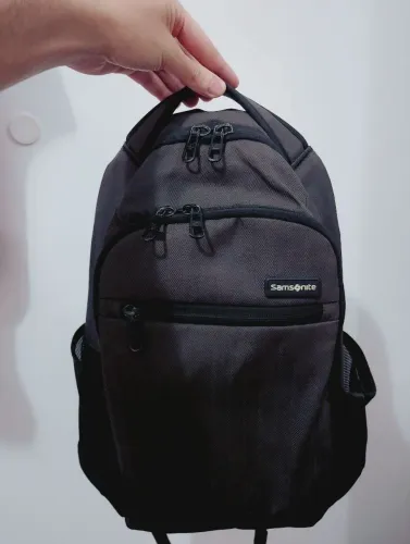 Mochila Samsonite Cinza
