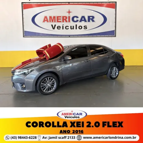 Toyota Corolla XEI 2.0 Flex 16V Aut. 2016