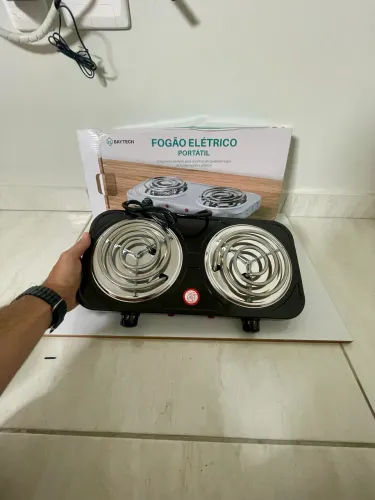 Fogão elétrico 2 bocas