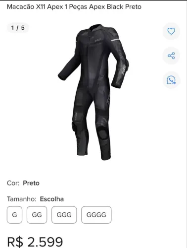 Macacão X11