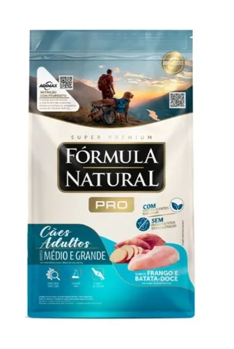 RAÇÃO FÓRMULA NATURAL ADULTO 20KG