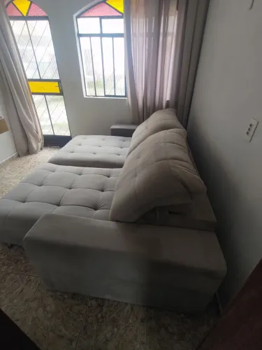 Sofá Retrátil com Molas Ensacadas