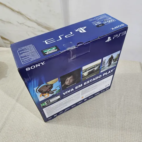 Console ps3 super slim novo lacrado original PlayStation 3 play Sony 