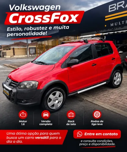 Volkswagen Crossfox 1.6 MI Total Flex 8V 5P 2009