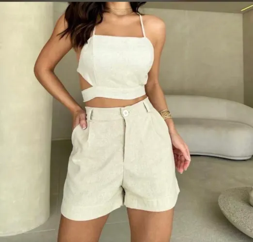 Conjunto de linho