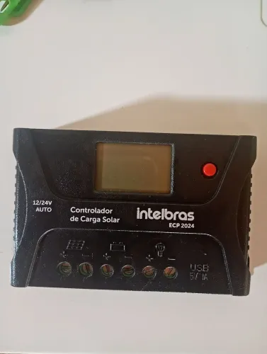 Controlador de carga energia solar Intelbras ecp 2024