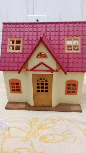 Minha primeira casa sylvanian families com mobília original
