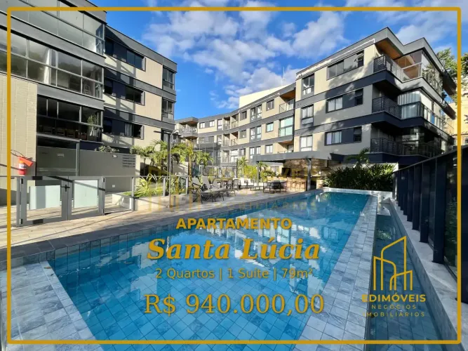 Viva com Estilo no Hillside Park Residence em Santa Lúcia - 2Q e Varanda Gourmet