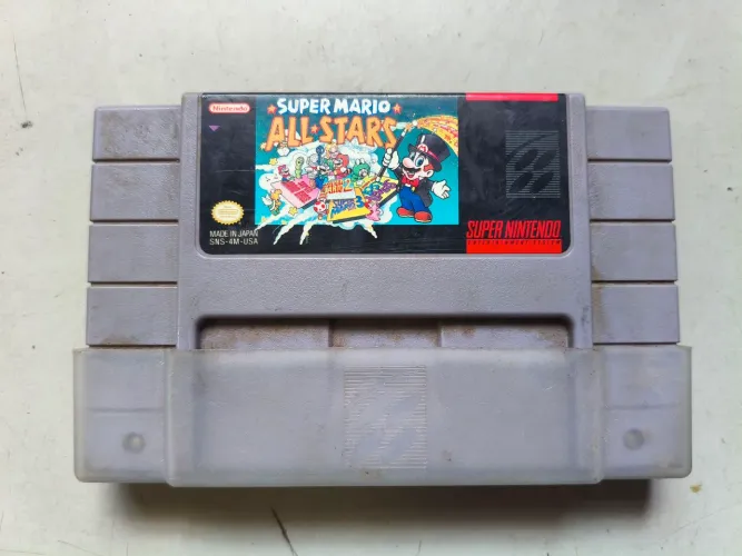 Cartucho SNES Super Mario ALL Stars - Original Made In Japan