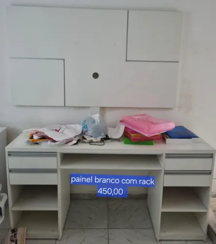 Painel para TV com Rack