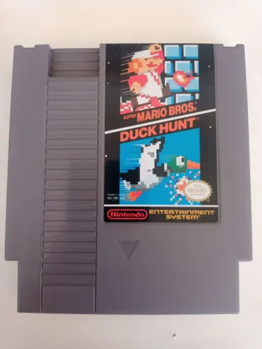 Mario e duck hunt original nes Nintendinho