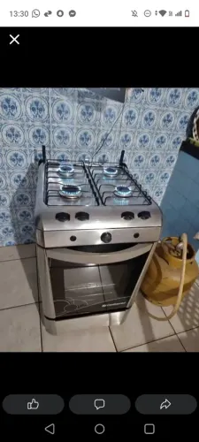 Fogão inox