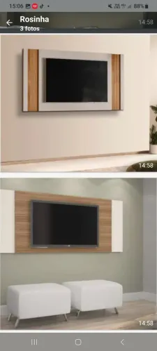 Painel de sala para TV (NOVO na caixa)