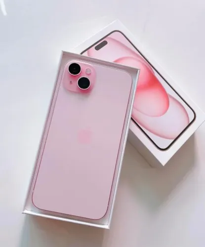 iPhone 15 Rosa 256GB Original Único Dono Impecável Sem Marcas
