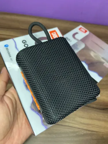 Caixa de som Bluetooth - go3 preta - entrega rápida 